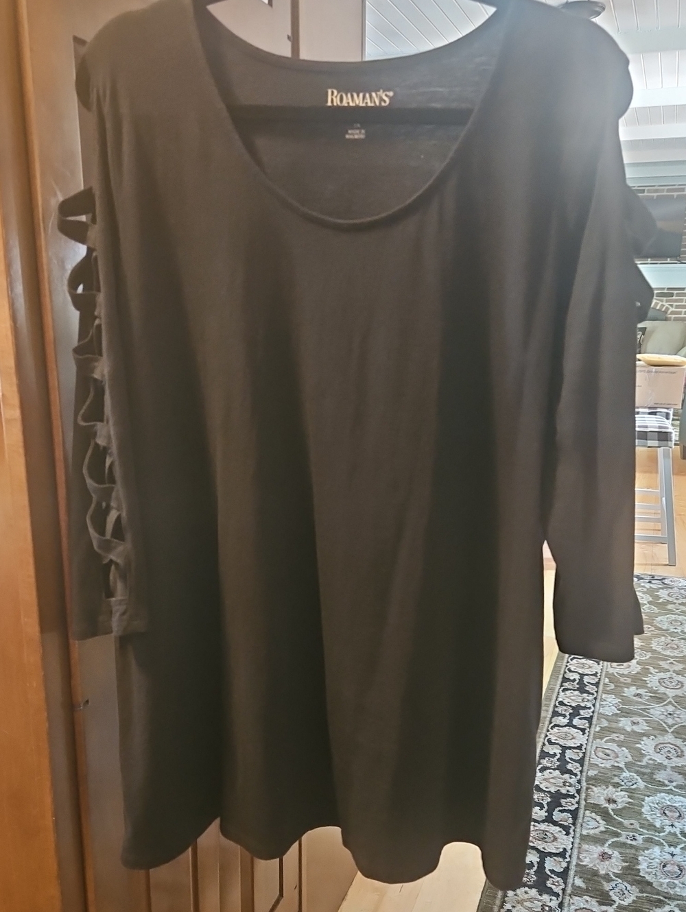 NEW Roman's Open Sleeve Top 24 Inch Pit To Pit 30 Length